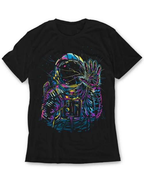 Camiseta el astronauta
