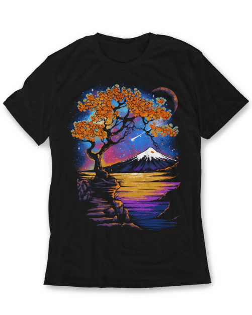 Camiseta arbol de la montaña