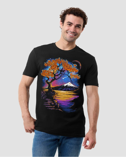 Camiseta arbol de la montaña