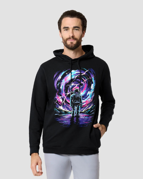 Camiseta astronauta colorido